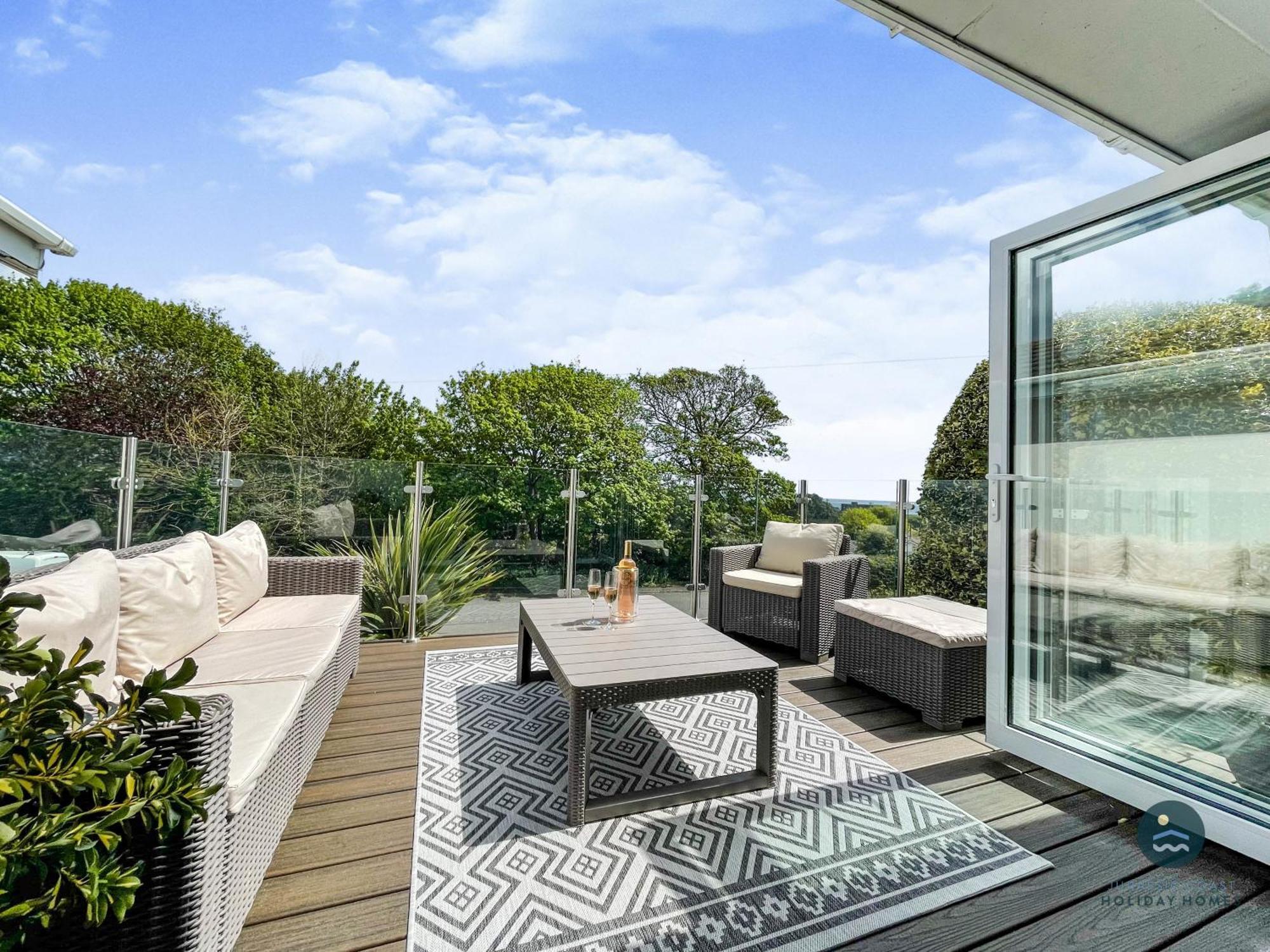 Seafeathers - Luxury Holiday Home With Sea Views Overcombe Eksteriør bilde