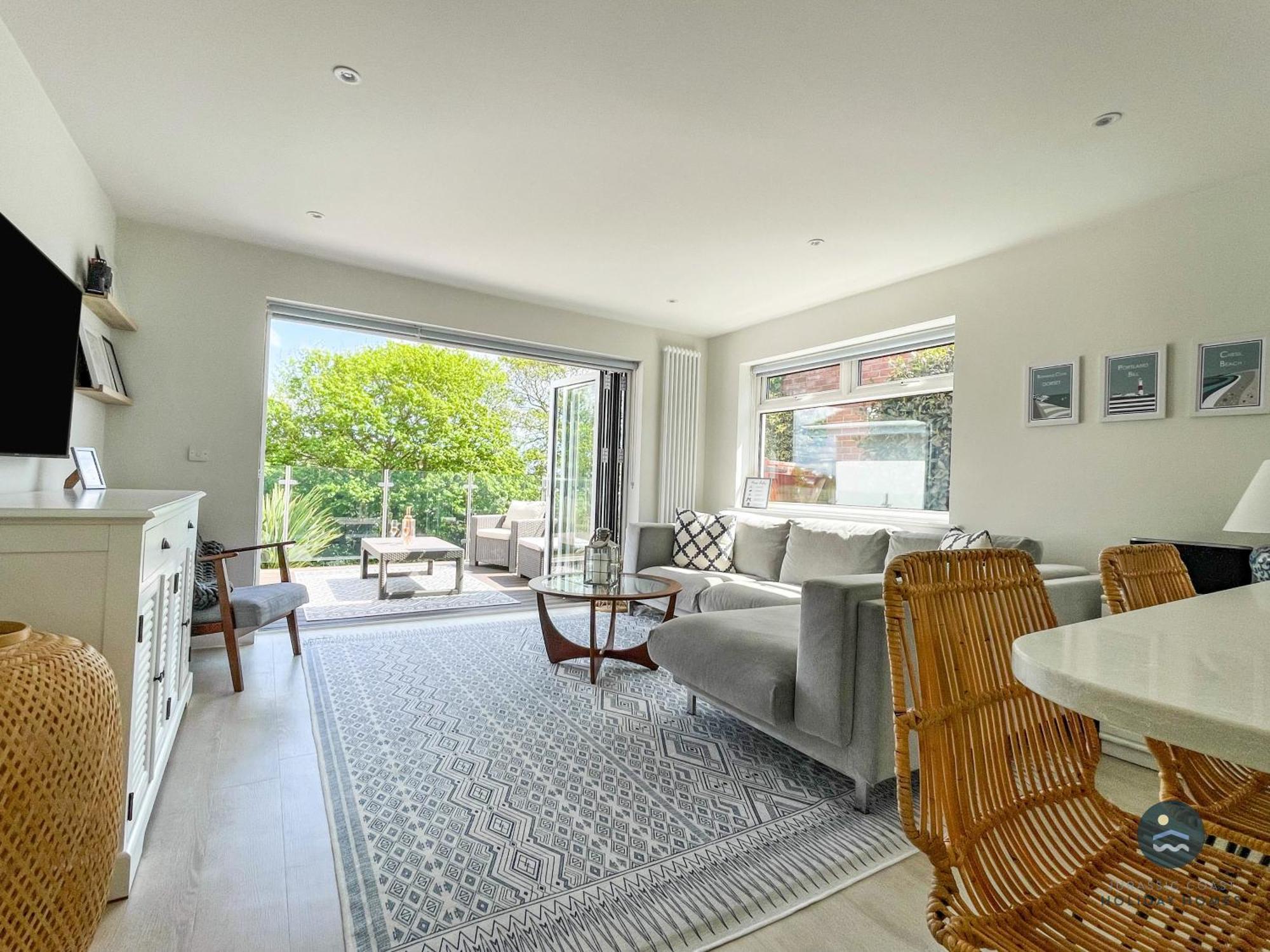 Seafeathers - Luxury Holiday Home With Sea Views Overcombe Eksteriør bilde